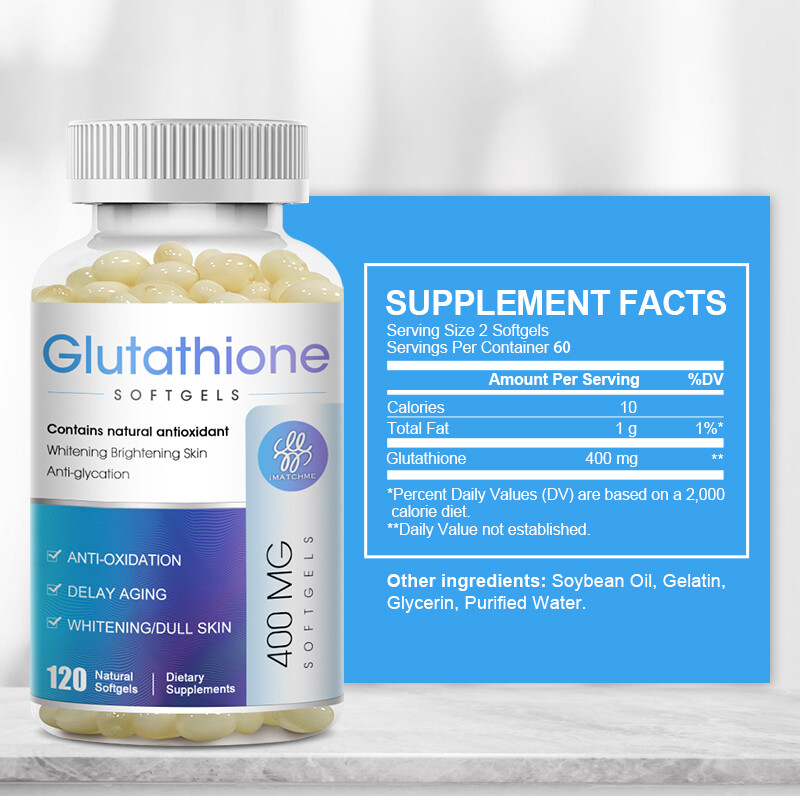 glutathione softgels 400mg Glutathione Capsules 400mg Master Antioxidants for Radiant Skin Detox Brain  Immune System Daily Energy Boost Supplement Liver Support Dietary  Supplement - Lazada