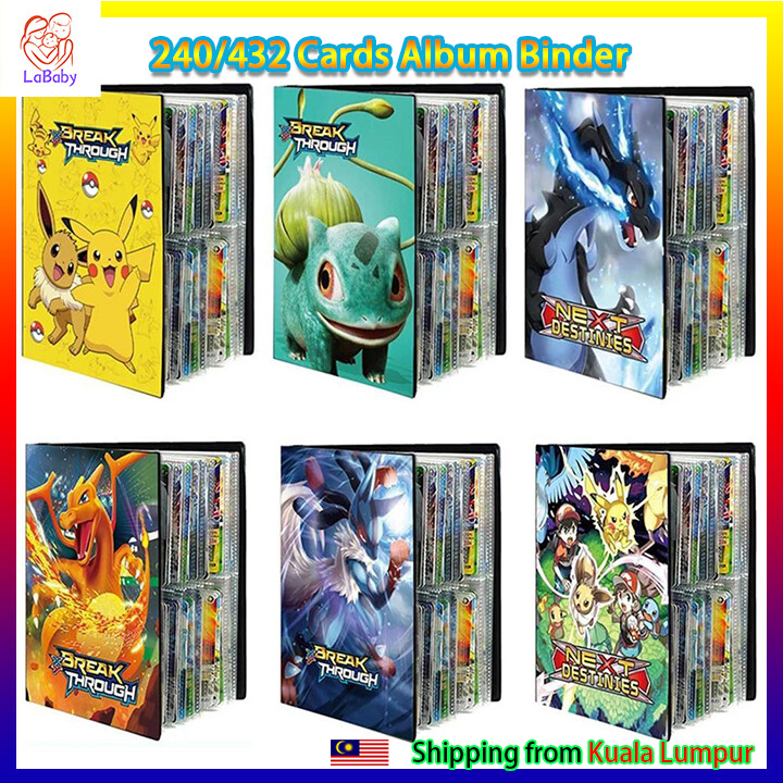 Pokemon Card Collection Book - 432 Card Album With Waterproof Cover & Display Binder | Lazada Malaysia Pokemon Card Collection Book - 432 Card Album With Waterproof Cover & Display Binder | Lazada Malaysia