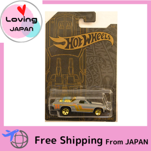 Hot Wheels Custom '71 El Camino 1 of 6 51st Anniversary Series 1:64 Scale Collectible Die Cast Model Car Direct from Japan ราคา 2,517 บาท*ส่งฟรี