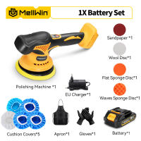 150Mm điện không dây dụng cụ đánh bóng ô tô 8 Điều Chỉnh đánh bóng xe Tẩy Lông Sanding Công Cụ Điện Phù Hợp Cho 18V Makita Pin