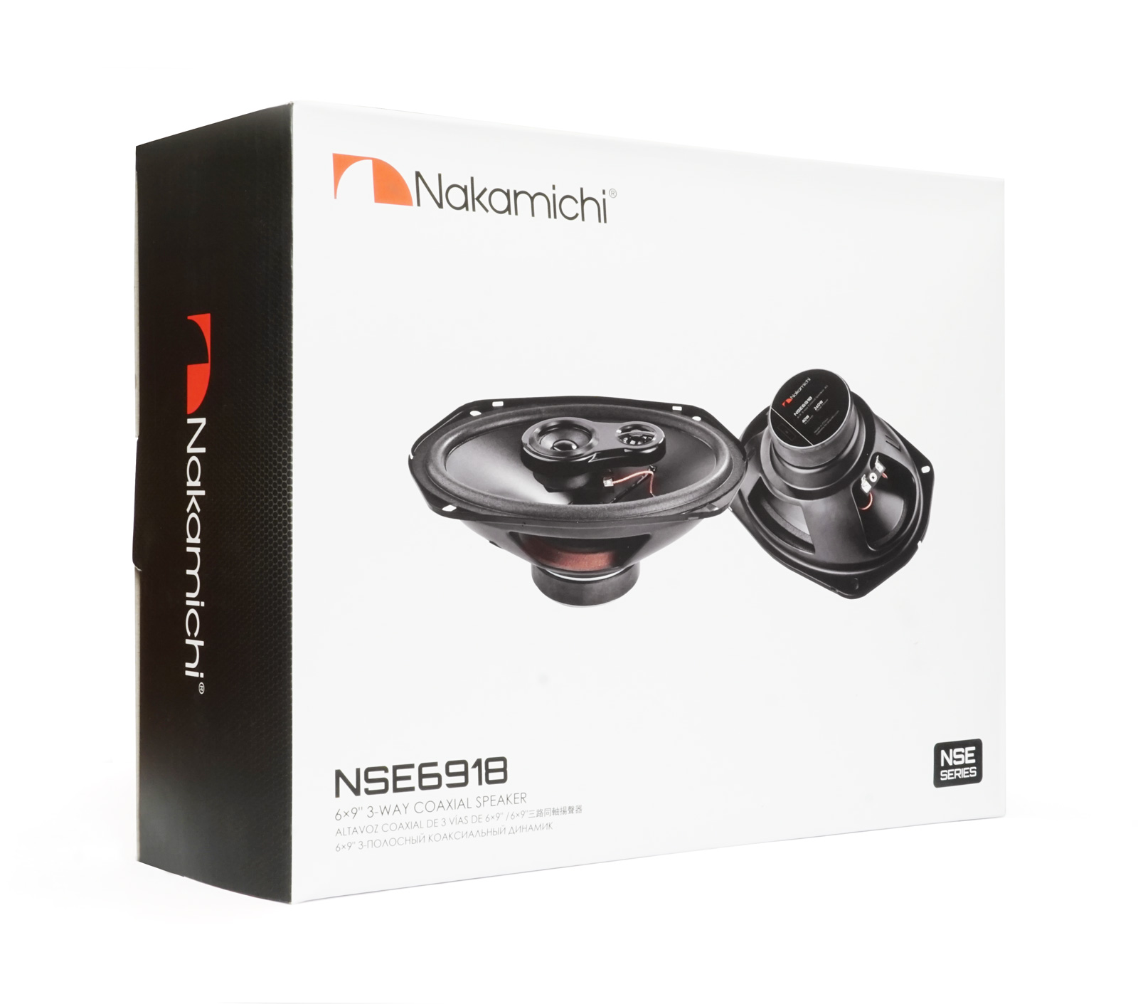 Nakamichi NSE6918 6x9'' 3-way 4 Ohm Coaxial Speaker (Peak Power