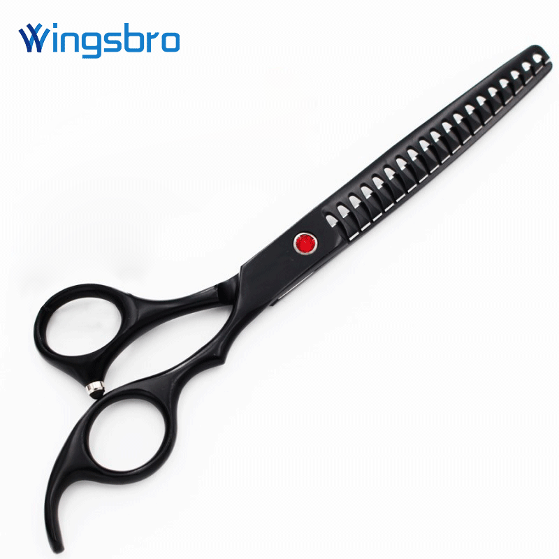Kéo cắt tỉa lông thú cưng 7.0 inch, kéo lông chó, kéo tỉa thưa & kéo cá mập