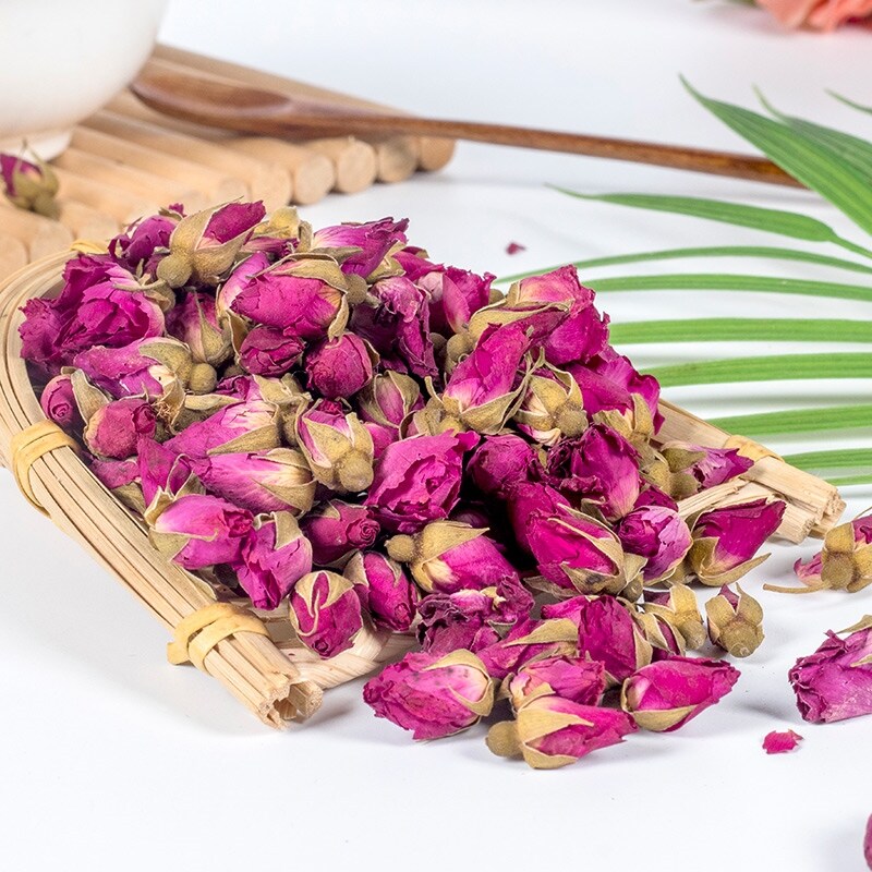 Gambar Flower Tea Rose Tea Pingyin Rose Bud Bud Flower Bud Dry brewed Dried flowers Tea Beauty and Beauty Tea 100g