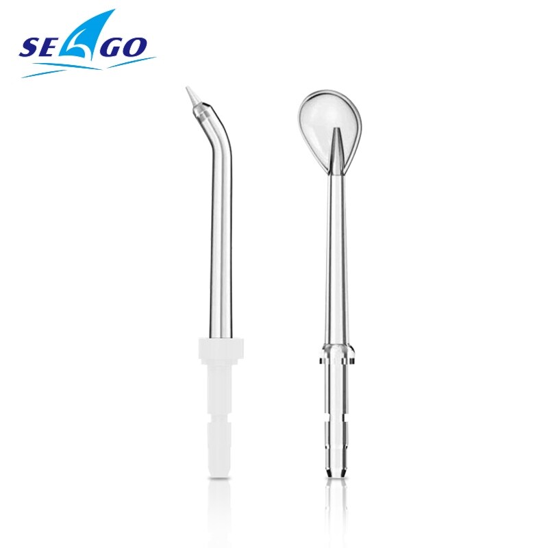 Gambar ?Ready? SEAGO Oral Dental Irrigator Nozzle Water Flosser spray head Accessories Orthodontic replacement extra Tips Whitening For SG833