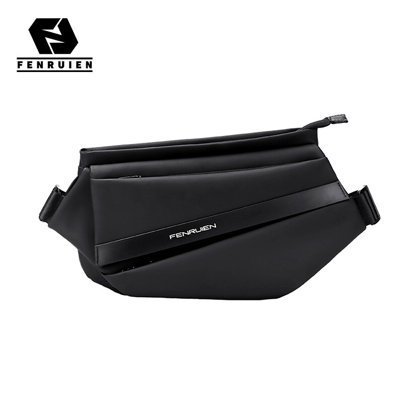 Fenruien FRN8325 Casual Crossbody Bag Men Sling Bag Waterproof Chest Bag