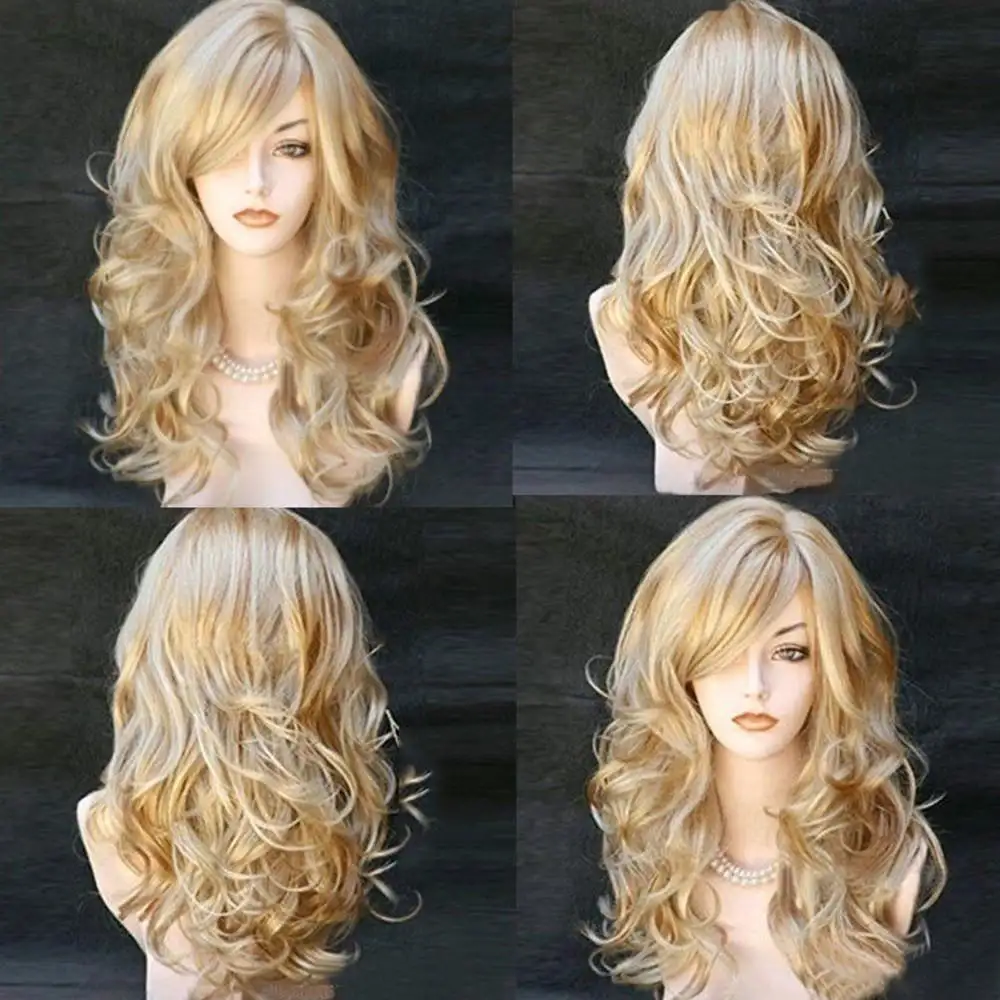 blonde costume wigs