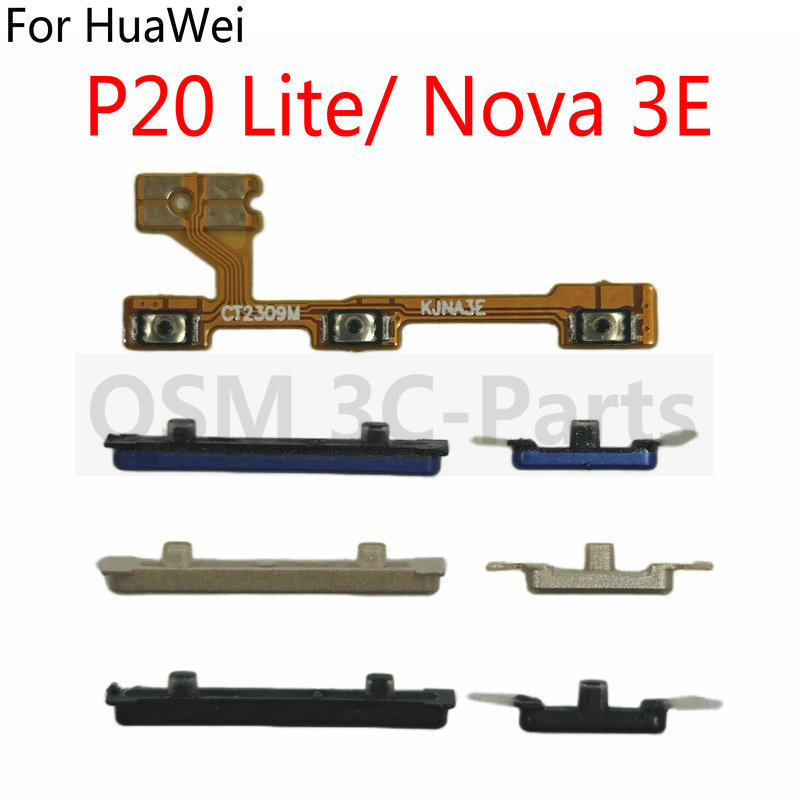 Flexible (nappe) Power + Volume Pour Huawei P20 Lite / Nova 3e – Occasion Fonctionnelle