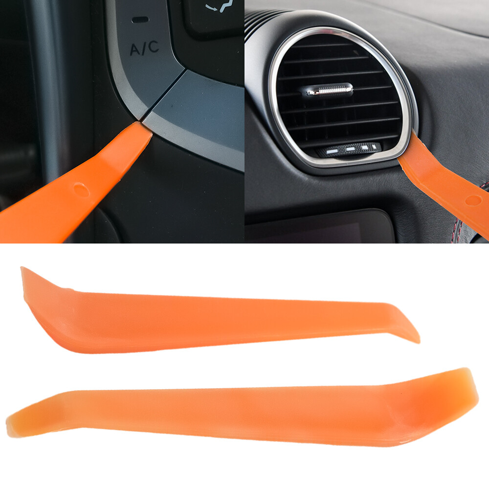 1/3 cái đa năng đơn giản điều hướng xe âm thanh CD máy chủ Thanh cạy nắp nhựa tháo rời nội thất ô tô phụ kiện bảng điều khiển đa năng cầm tay dụng cụ tháo gỡ