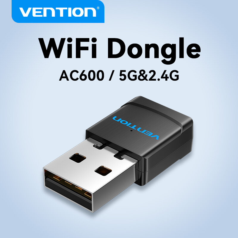 AC600 USB WiFi Adapter For Desktop PC, Driver Free Morocco