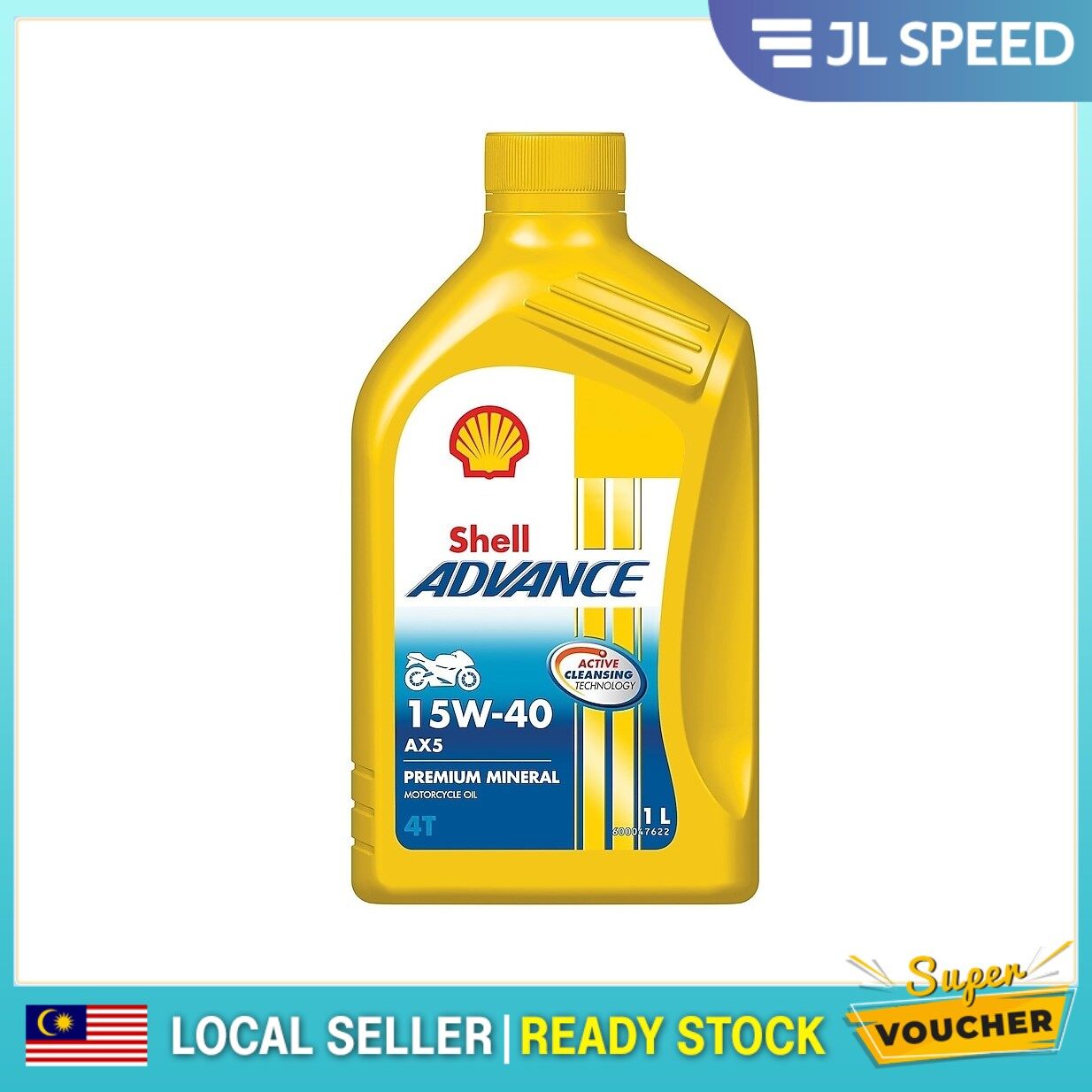 4t Kawasaki Semi Synthetic 10w 40 Sl Jaso Ma2 Lazada