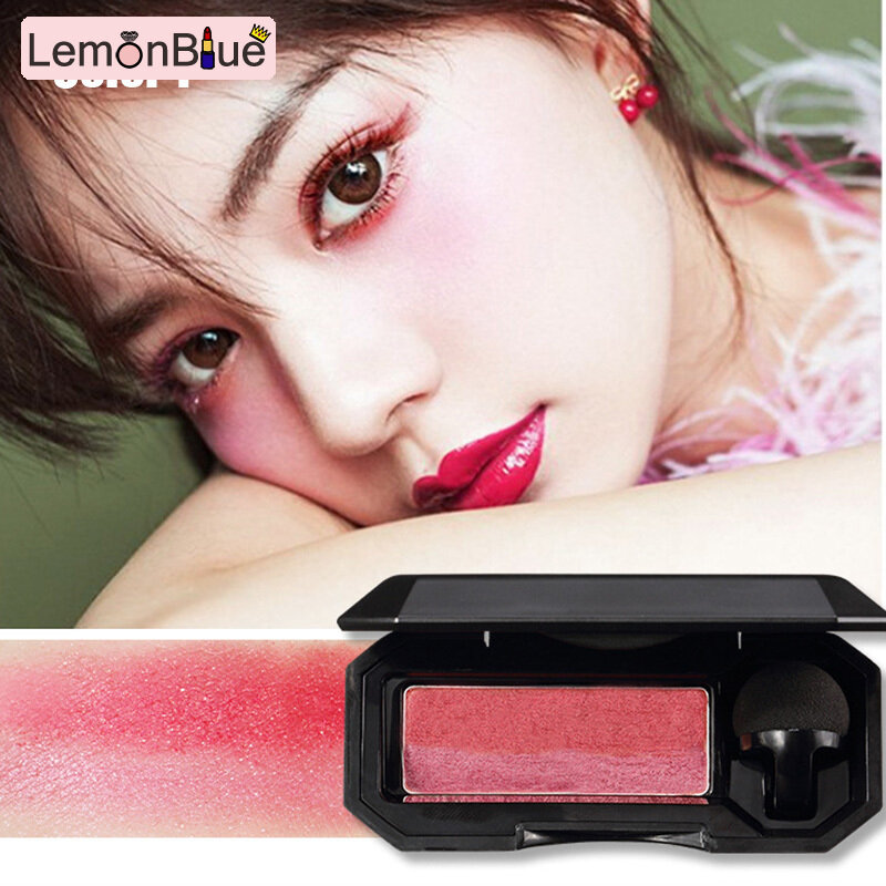 Gambar LemonBlue Dual Color Eyeshadow Exquisite Glitters Smooth Texture Eyeshadow Waterproof Long Lasting Eyeshadow Palette