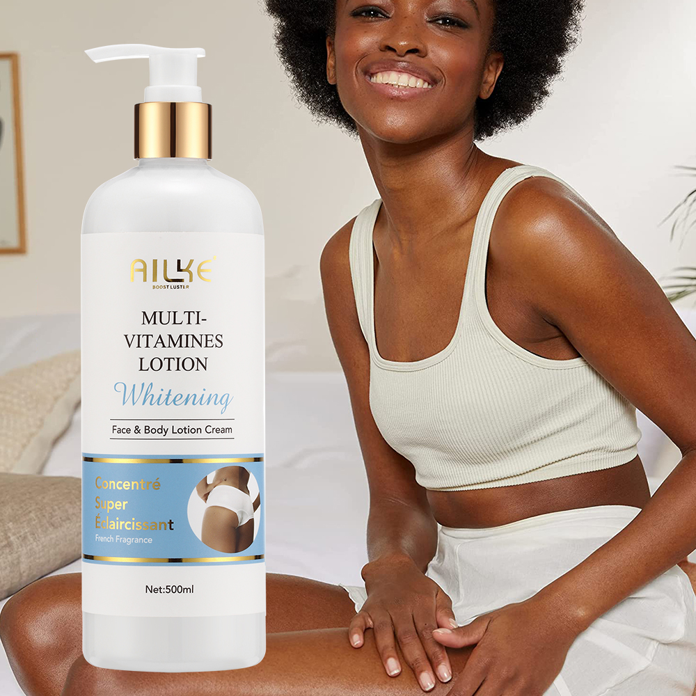 Ailke kem dưỡng thể kem hữu cơ tự nhiên vitamin tổng hợp sáng chăm sóc da vitamin c & e làm trắng sữa dưỡng thể kem dưỡng da