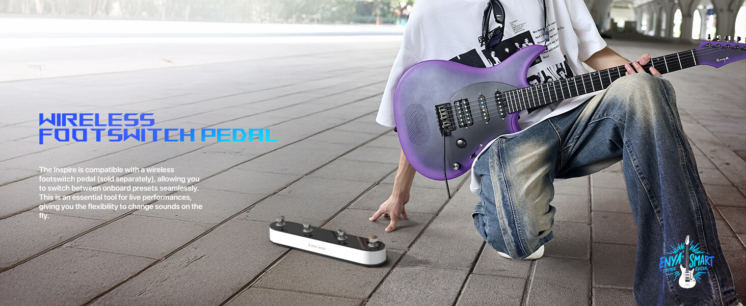 【週末値下げ】スマートギター　エンヤ　インスパイア専用フットスイッチ付き スマートギター インスパイア専用フットスイッチ付き ENYA MUSIC