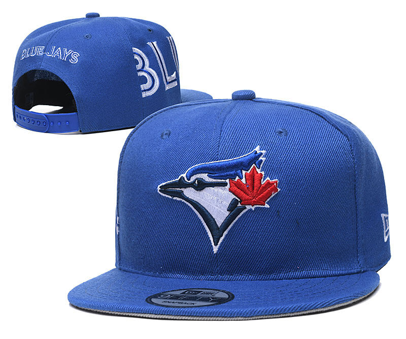 Mlb toronto blue jays mũ hip hop ngầu cho bé gái mũ lưỡi trai mũ bóng chày trơn