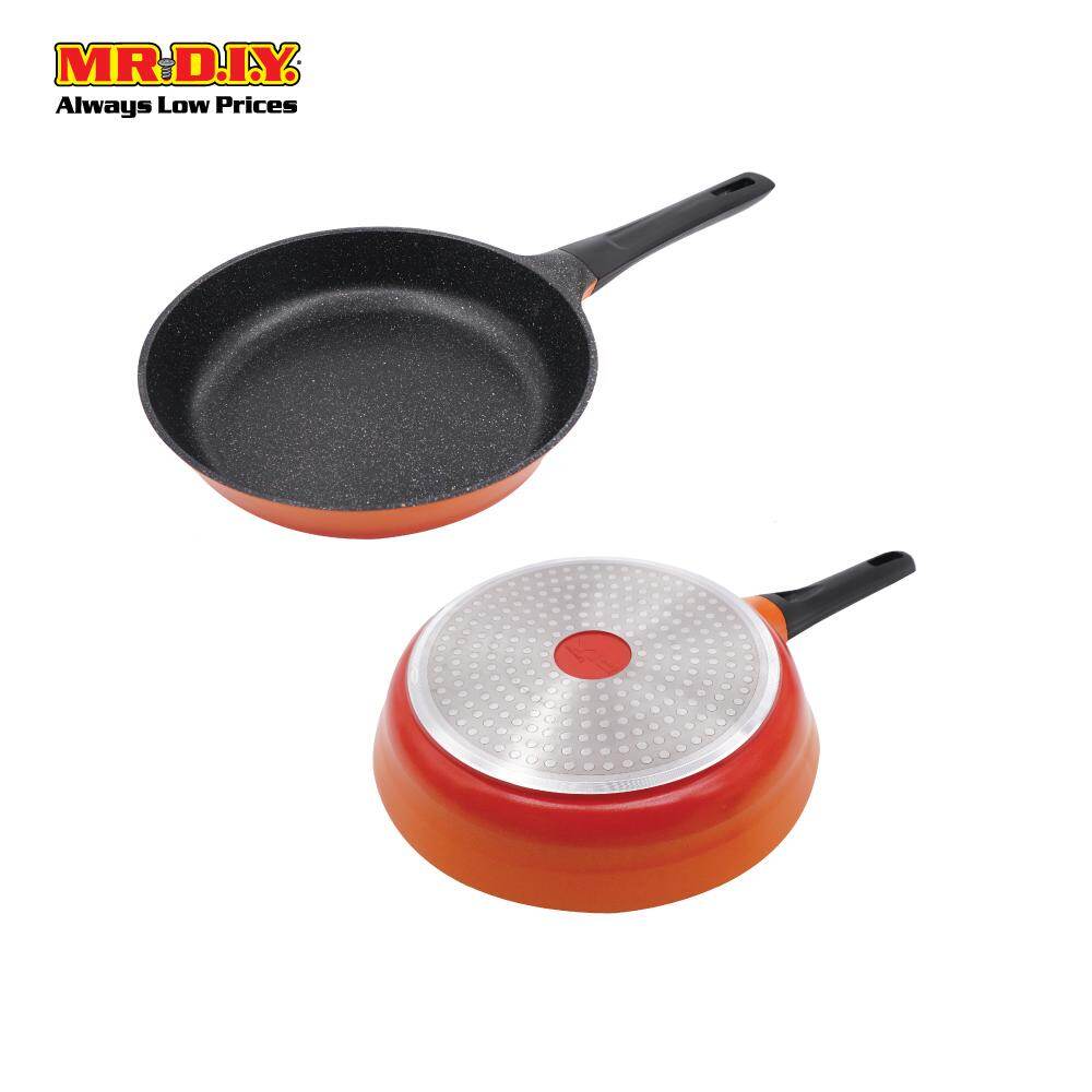 Mr Diy Premium Non Stick Marble Stone Frying Pan 26cm Lazada