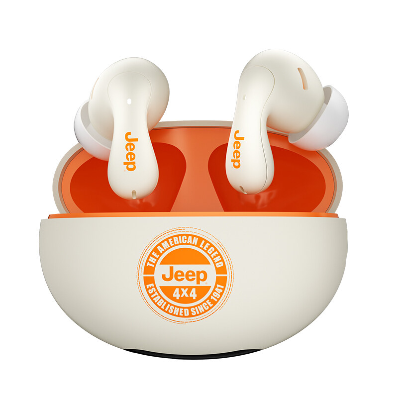 Jeep ew121 tai nghe gắn tai không dây Bluetooth 5.3 Tai nghe 40hrs Thời gian chơi cho Iphone và Andr