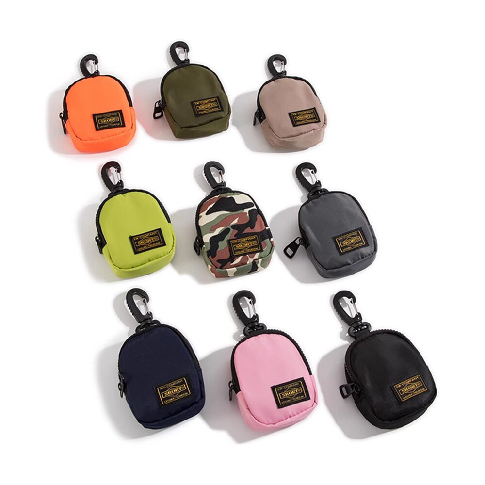 Nhỏ mới Ví Xách Tay Mini Túi treo ví đựng thẻ thực tế túi đeo thắt lưng lưu trữ túi bọc chìa khóa Tai nghe Túi Đựng Chứng Minh Thư