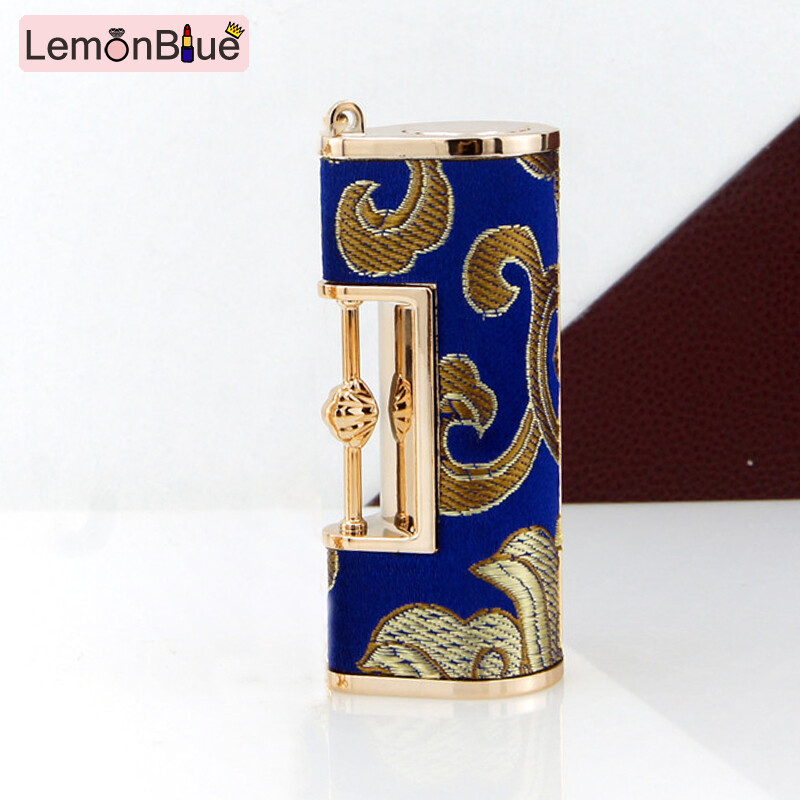 Gambar Retro Empty Lipstick Tube Refillable Lip Balm Lip Glaze Container for Women Girl Empty Lipstick Tube Lipstick Lip Balm Lip Glaze Refillable Refillable Lip Balm Lip Glaze Container DIY Cosmetic Accessories Reusable Durable 1 PCS