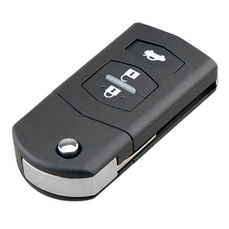 2 / 3 Buttons Remote Key Shell Fob Folding Flip Car Key Case Uncut Blade  Fit for Mazda 2 3 5 6 BT50 CX-5 CX-7 CX-9 RX8