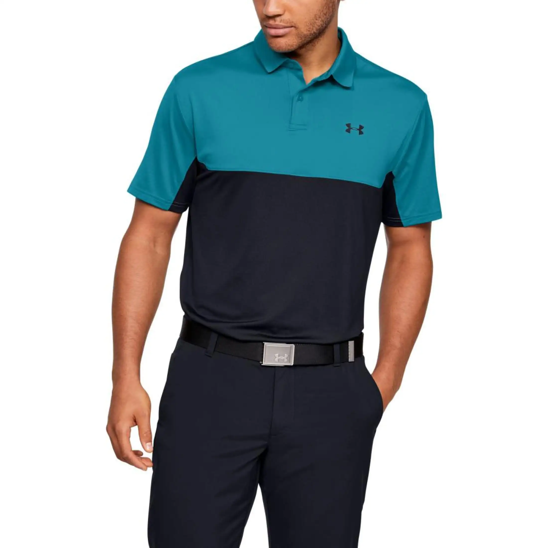 men's ua performance 2.0 colorblock polo