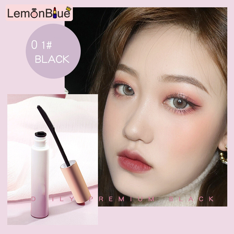 Gambar Black Brown Lash Mascara with Fine Silicone Brush Waterproof No Blooming Create Makeup Cosmetics Black Brown Waterproof Lash Mascara with Fine Silicone Brush Waterproof No Blooming Create Natural Curling Eyelash
