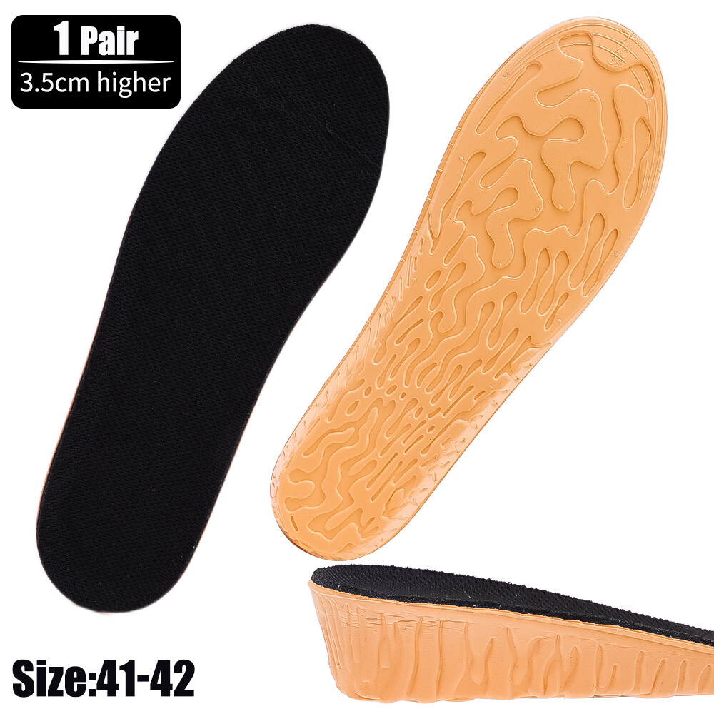 【♡Lovely girls house♡】Orthopedic Height Increase Insoles for Women Men Invisiable Boost 1.5-3.5cm Memory Foam Shoes Pad Breathable Feet Care Insole - 7
