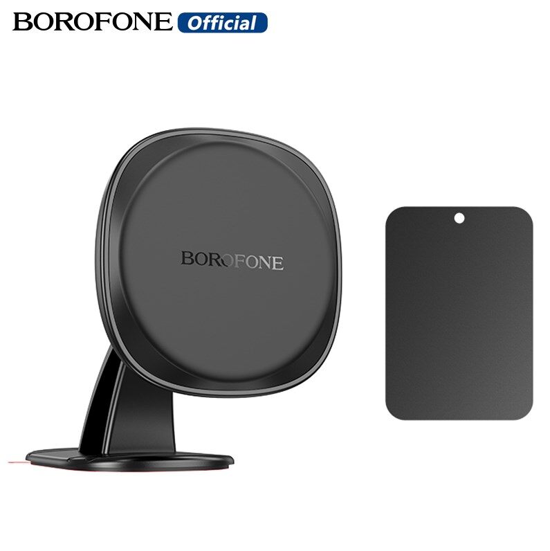 BOROFONE BH103 Magnetic Car Phone Holder Car Center Console Bracket Suitable 360 ​​Degrees Rotate For 4.5-7 inches Mobile Phones For All Smartphones Universial ราคา 164 บาท*ส่งฟรี