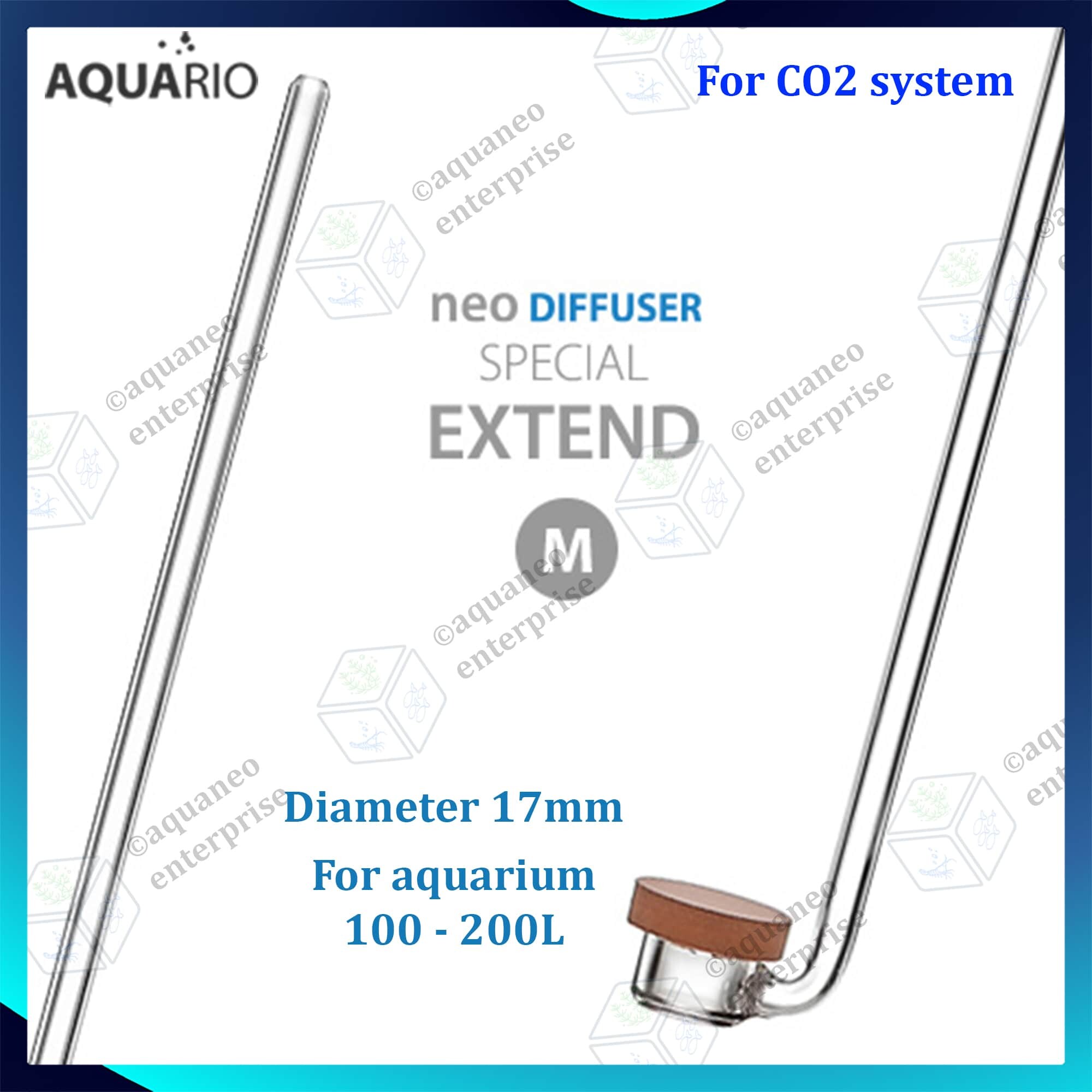 Aquario Neo Co2 Diffuser Extend Special M Lazada