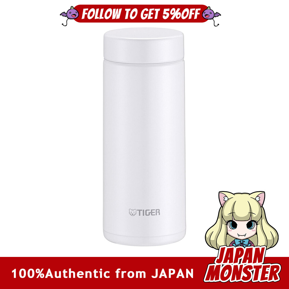 Tiger Water Bottle 350ml Screw Mug Bottle Stainless Steel Bottle Vacuum Insulated Bottle Thermal Insulation At Home Tumbler Available Frost White MMZ K351WF