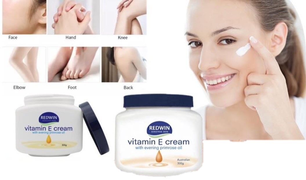 Redwin Vitamin E Cream with Evening Primrose Oil 300g x 2 (TWIN