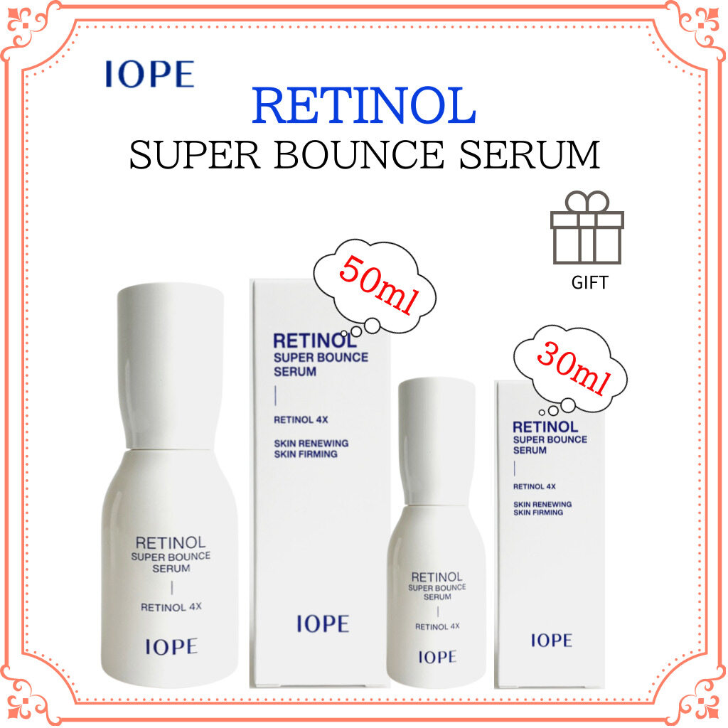 IOPE Retinol Super Bounce Serum 50ml /30ml/7-day effect serum/Pore