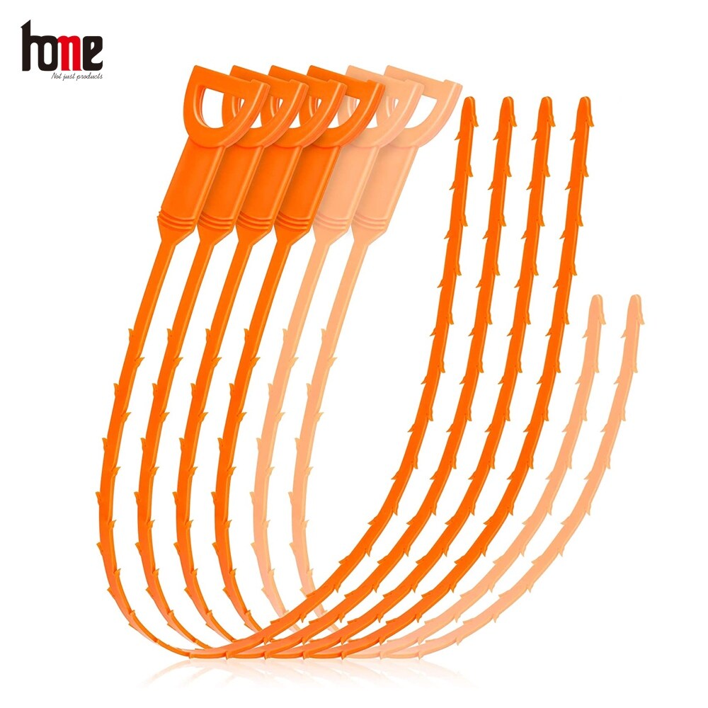 Gambar 1Pc Drain Snake Clog Remover Bathroom Hair Sewer Cleaning Brush Toilet Tube Drain Cleaner Tool for Sink Kitchen Accessories Tool