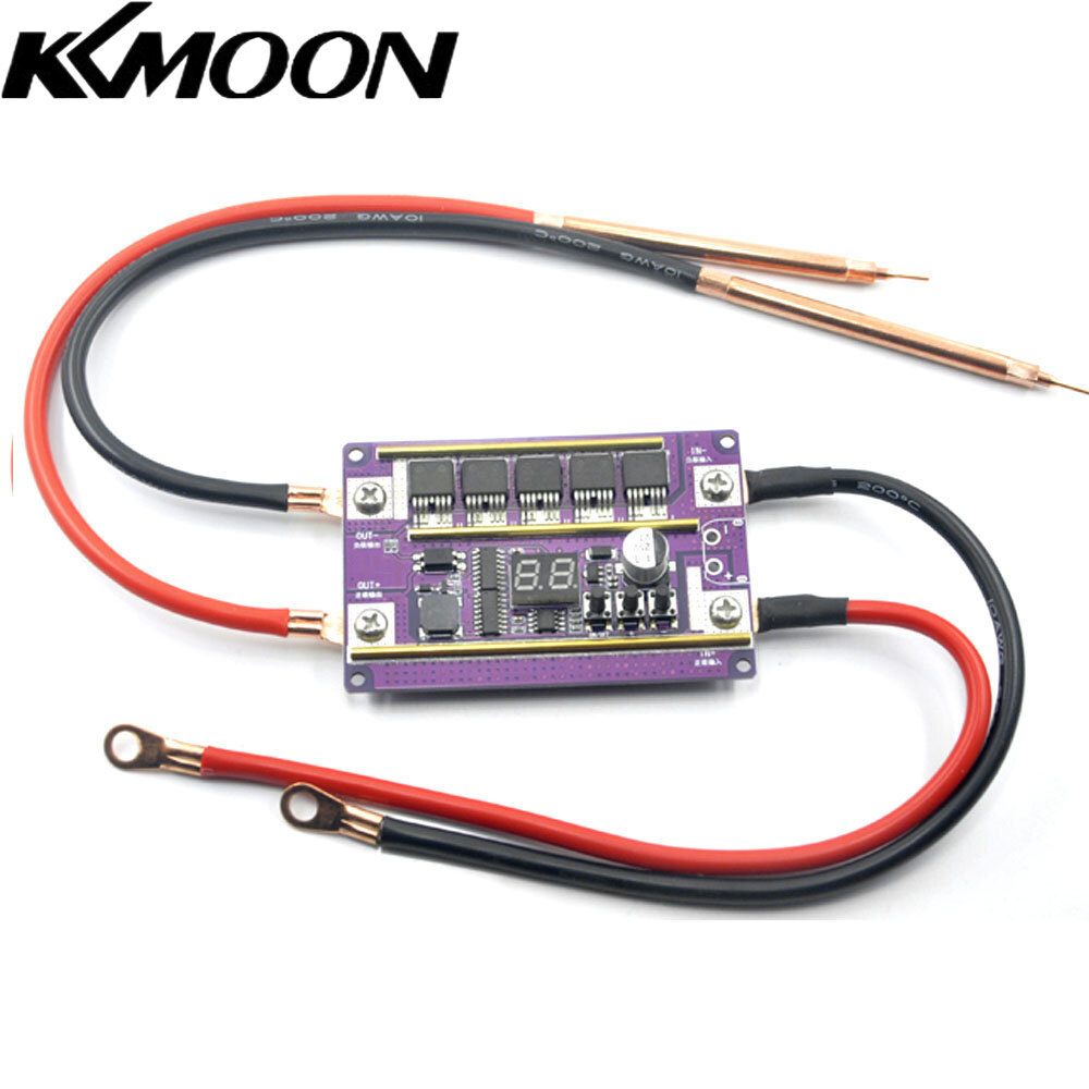 KKmoon 99 Gears of Power Adjustable Mini Spots Welding Machine Control Board for Welding 18650 Battery and 0.05-0.3mm Nickel Sheet.