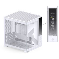 Jonsbo D34 MATX SeaviewRoom Chassis Support 280 Cold Row ATX Power Supply Type-C Digital Monitoring Screen Mini-ITX Desktop Gaming PC Case