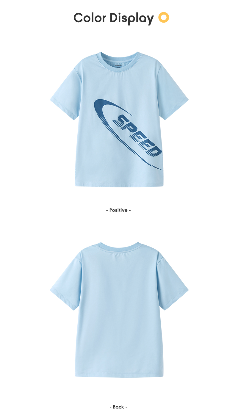 Balabala Anak-anak Lengan Pendek T-Shirt 2025 Baru Musim Panas Anak Laki-laki Atasan Lembut Olahraga Pakaian Dalam Cepat Kering