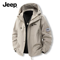 Áo khoác ngoài trời ko thấm nước Áo khoác có mũ chống gió xe Jeep