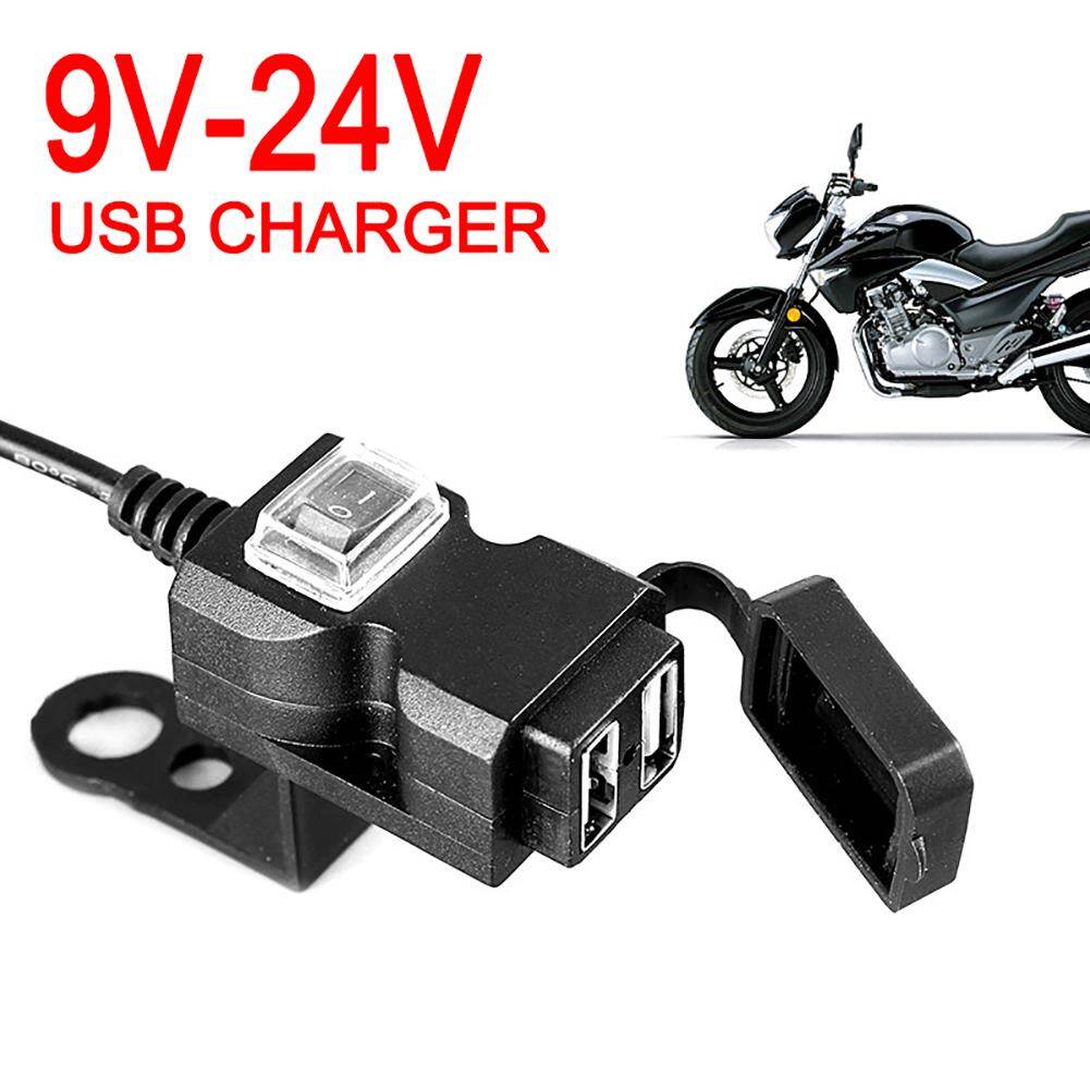 Motorcycle Usb Socket With Switch Motorcycle You