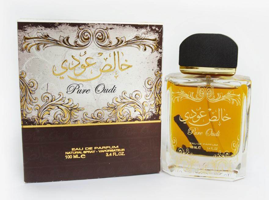 Gambar Khalis Oudi (Pure Oudi) Lattafa Perfumes 100ML for women and men