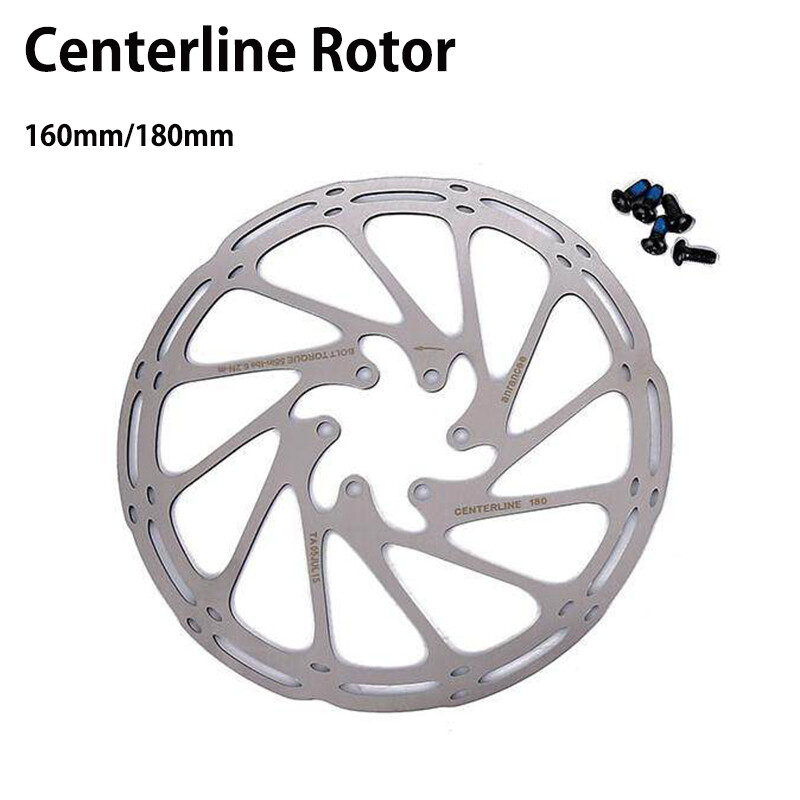 1 cái rotor xe đạp rotor phanh trung tâm xe đạp leo núi 180mm 160mm 6 rotor phanh đĩa đinh