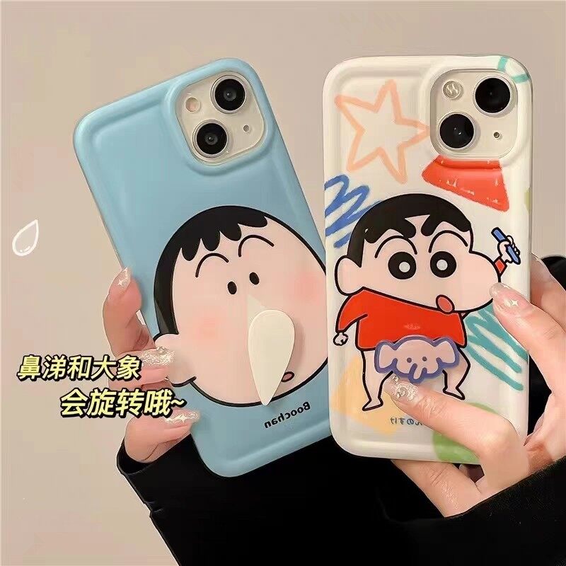 Shin Chan Iphone Cases Crayon Shinchan Clear Phone Case For IPhone  11/1213/14/15/16
