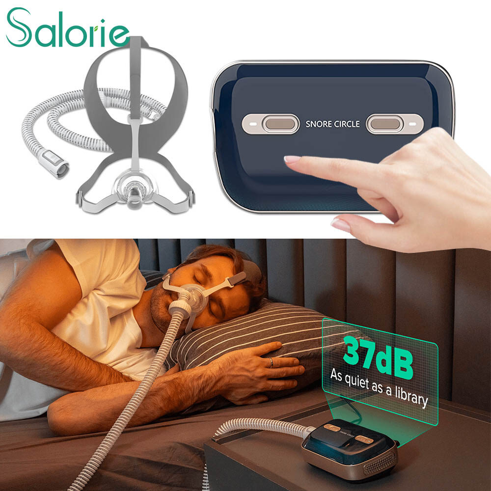Salorie Auto CPAP Machine with Mask Bluetooth CPAP Device Anti Snoring And Sleep Apnea Portable Ventilator for Sleep Apnea Syndrome OSA - ยี่ห้อ JBMBHC ราคา 19,441 บาท*ส่งฟรี