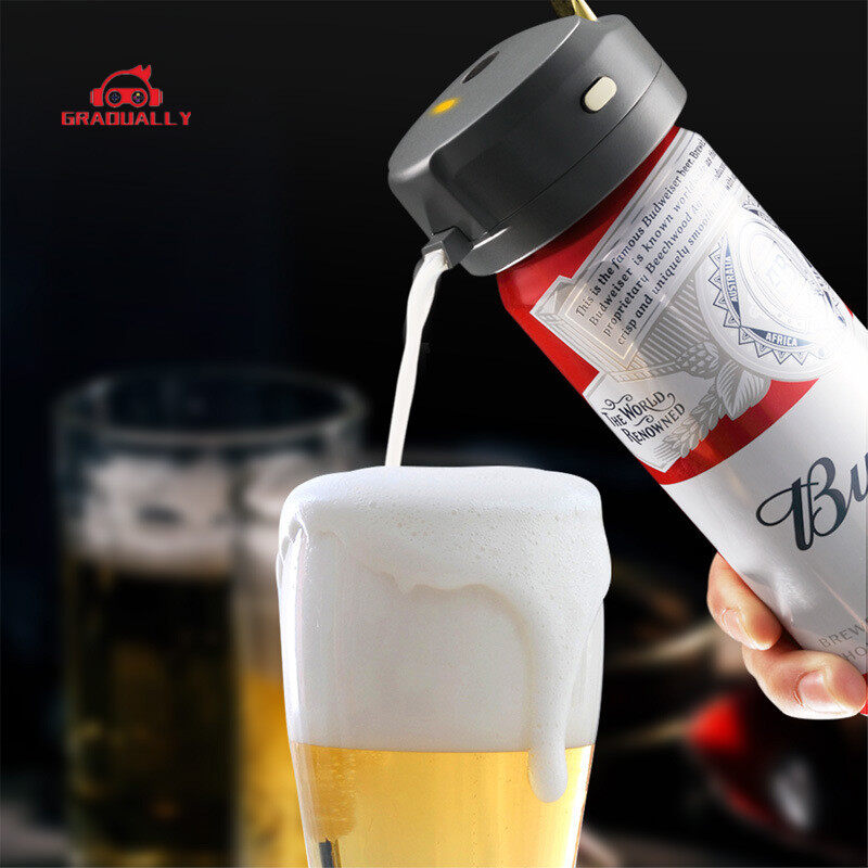 Máy tạo bọt bia cho bia đóng chai và đóng hộp bia bọt, bia di động bọt