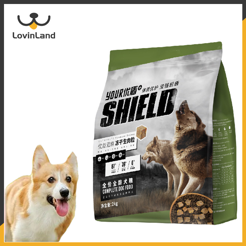 YOUR SHIELD Dog Food with Freeze-dried Reduce Tear Stains Nutrition Dog Puppy Complete Food ราคา 1,521 บาท*ส่งฟรี