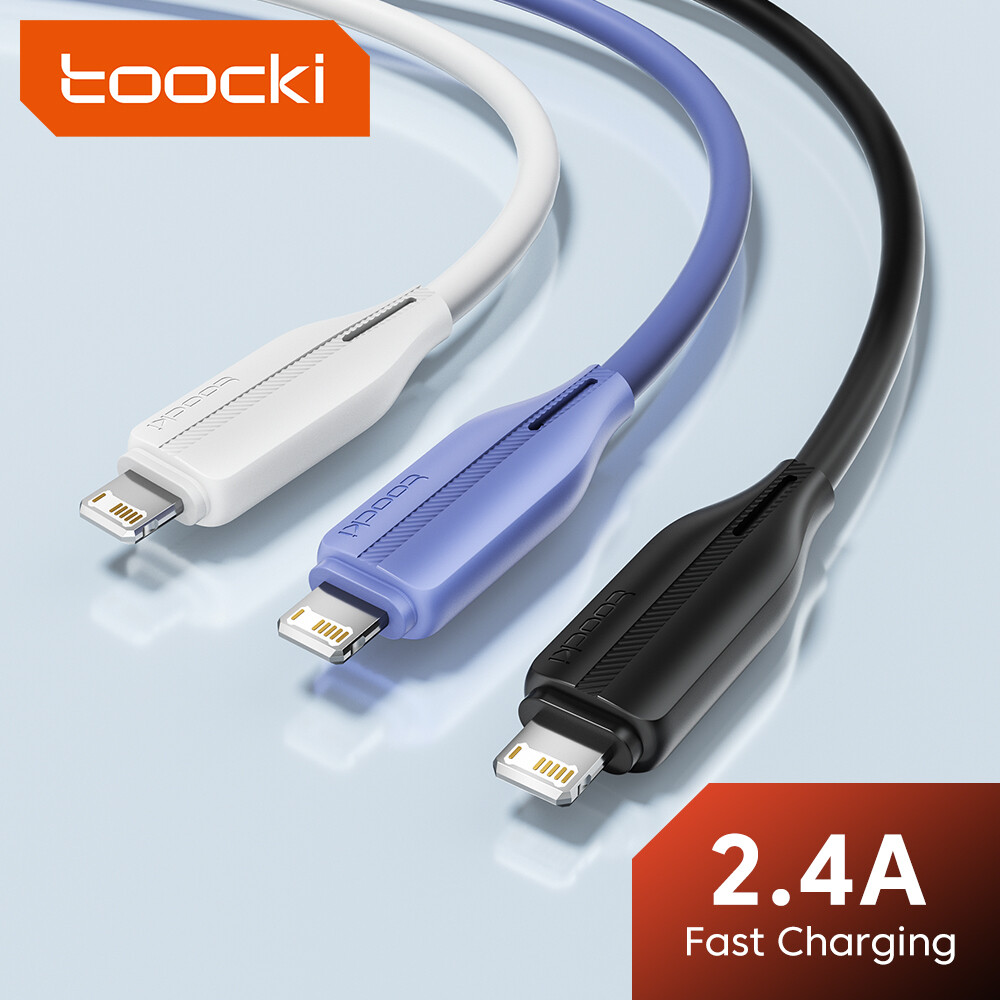 Toocki 2.4a loại usb c cáp cho iphone 14 13 12 11 pro max xs xr plus se nhanh cáp cổng lightning sạc cáp cho iphone ipad dây cáp truyền dữ liệu