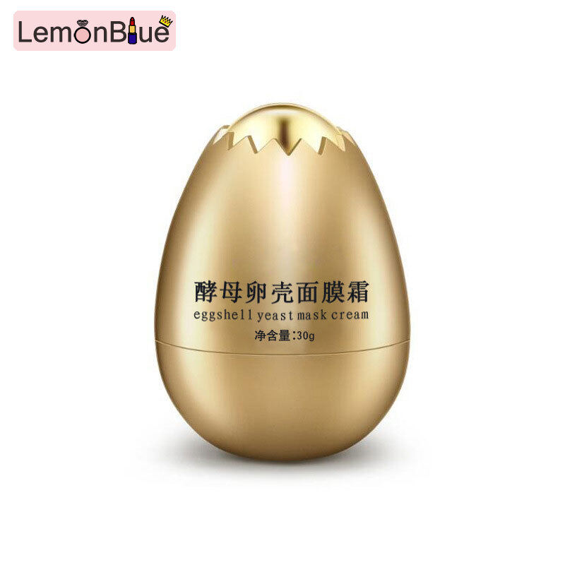 Gambar LemonBlue Yeast Eggshell Cream Moisturizing Cream Sleep Anti Aging Egg Shell Hydrating Cream