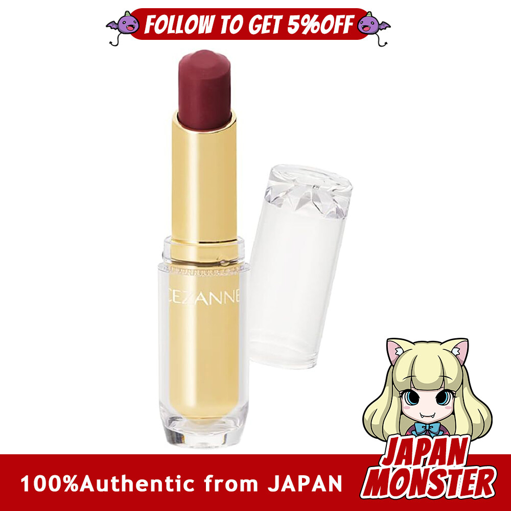 Cezanne Lasting Gloss Lip 401 Red Lipstick Single 3.2g x 1 Japan