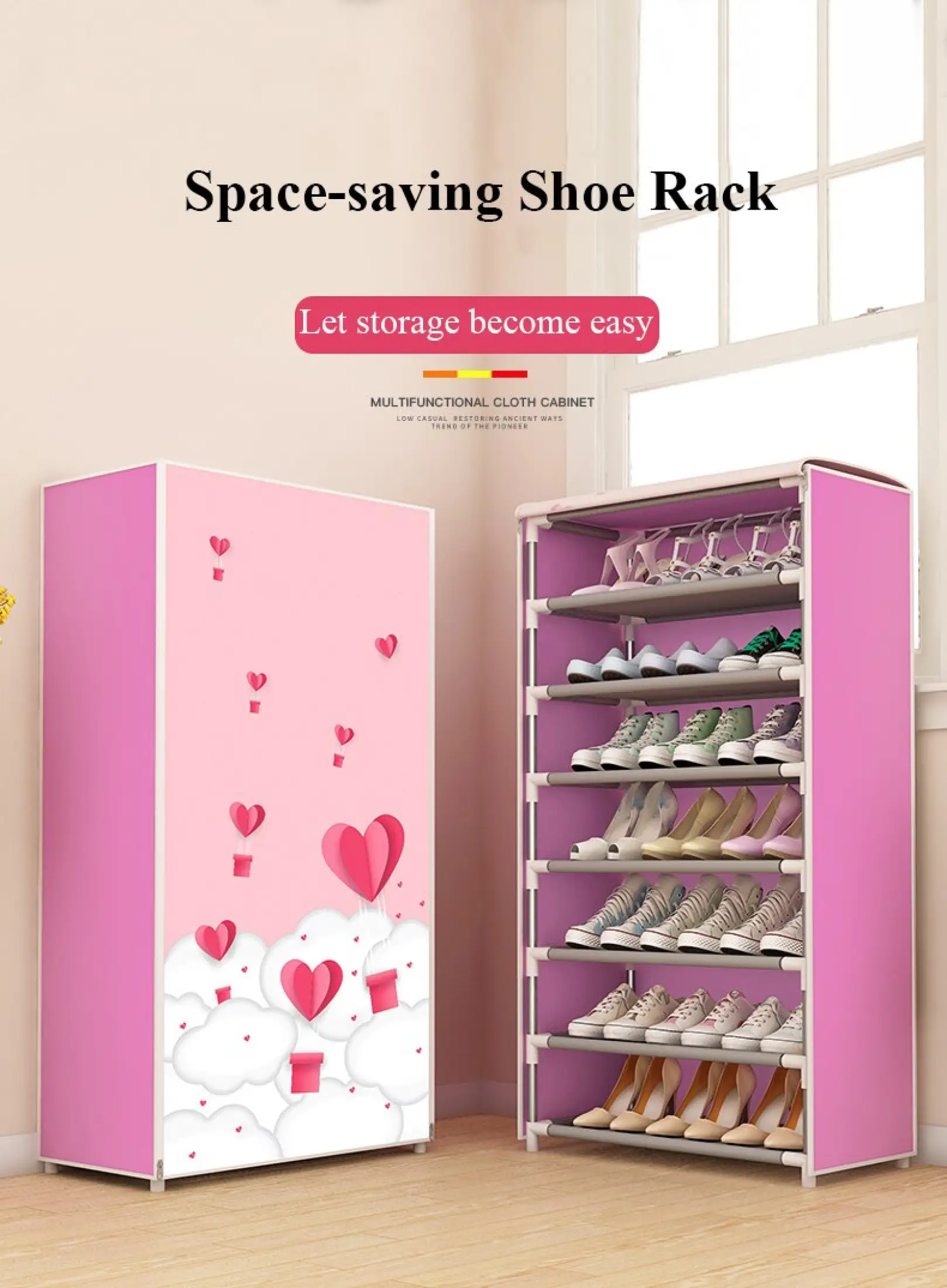 dorm shoe storage on New Hot Multilayer Shoe Cabinet Dustproof Shoes Storage Easy To Install Space Saving Stand Holder Home Dorm Furniture Shoe Rack Lazada Ph