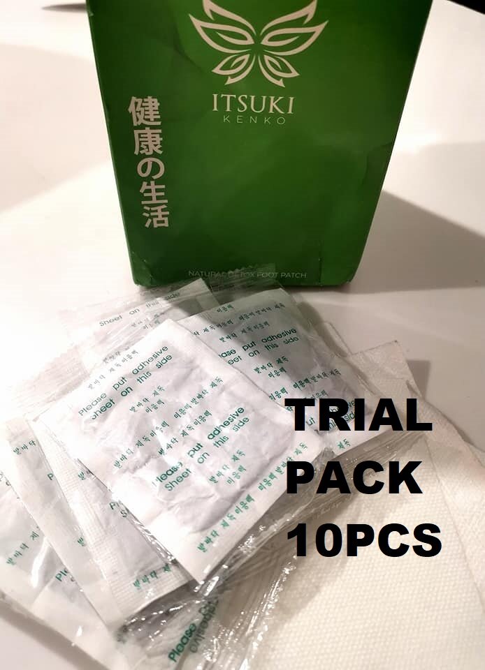 Ship Everyday Itsuki Kenko Health Detox Original Footpatch Japan 10 50pcs 5 25 Pairs Lazada