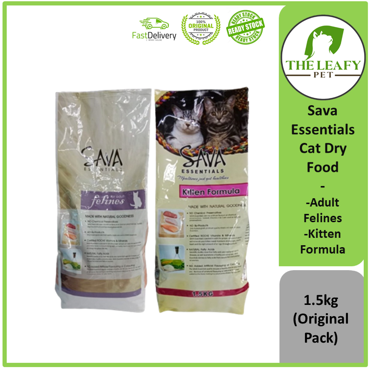 Sava essentials 2024 cat food