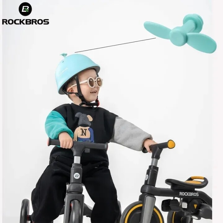 Rockbros Mũ bảo hiểm trẻ em phụ kiện bốn loại Trẻ em dễ thương trang trí Mũ bảo hiểm